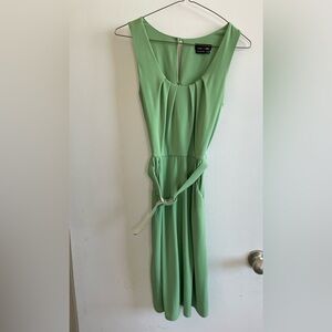 Max & Cleo Belted Dress. Size 2